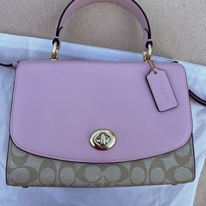 Coach Tilly top handle satchel